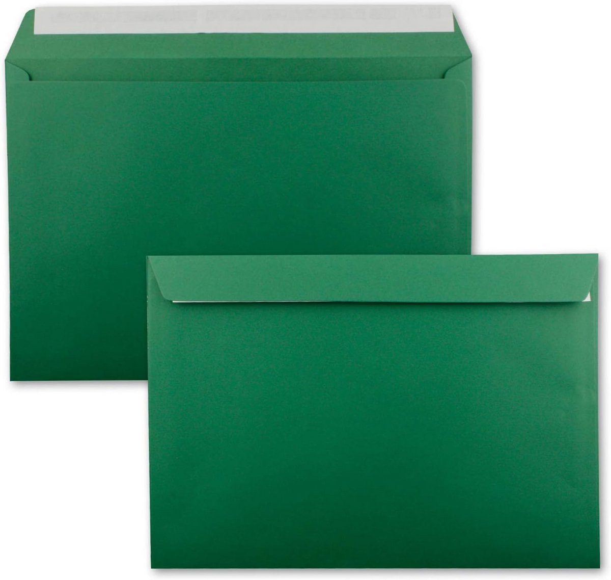 XXL Enveloppen DIN C4 Donkergroen (150x) - Ideaal voor A4 Documenten en Verzending