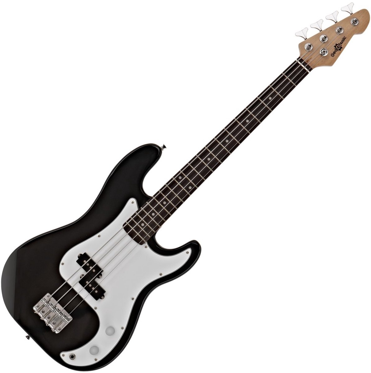 LA Short Scale Basgitaar van Gear4music, Zwart