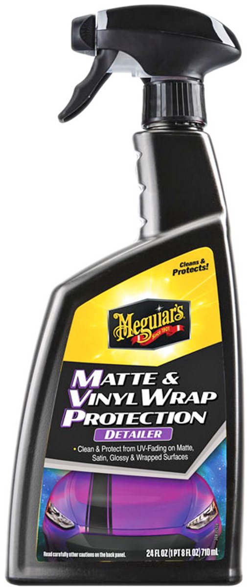 Meguiar’s Matte & Vinyl Wrap Protection Detailer 710ml – Voor Matte Lak & Vinyl Wraps – Verwijdert Stof & Vuil – Geen Glansvorming