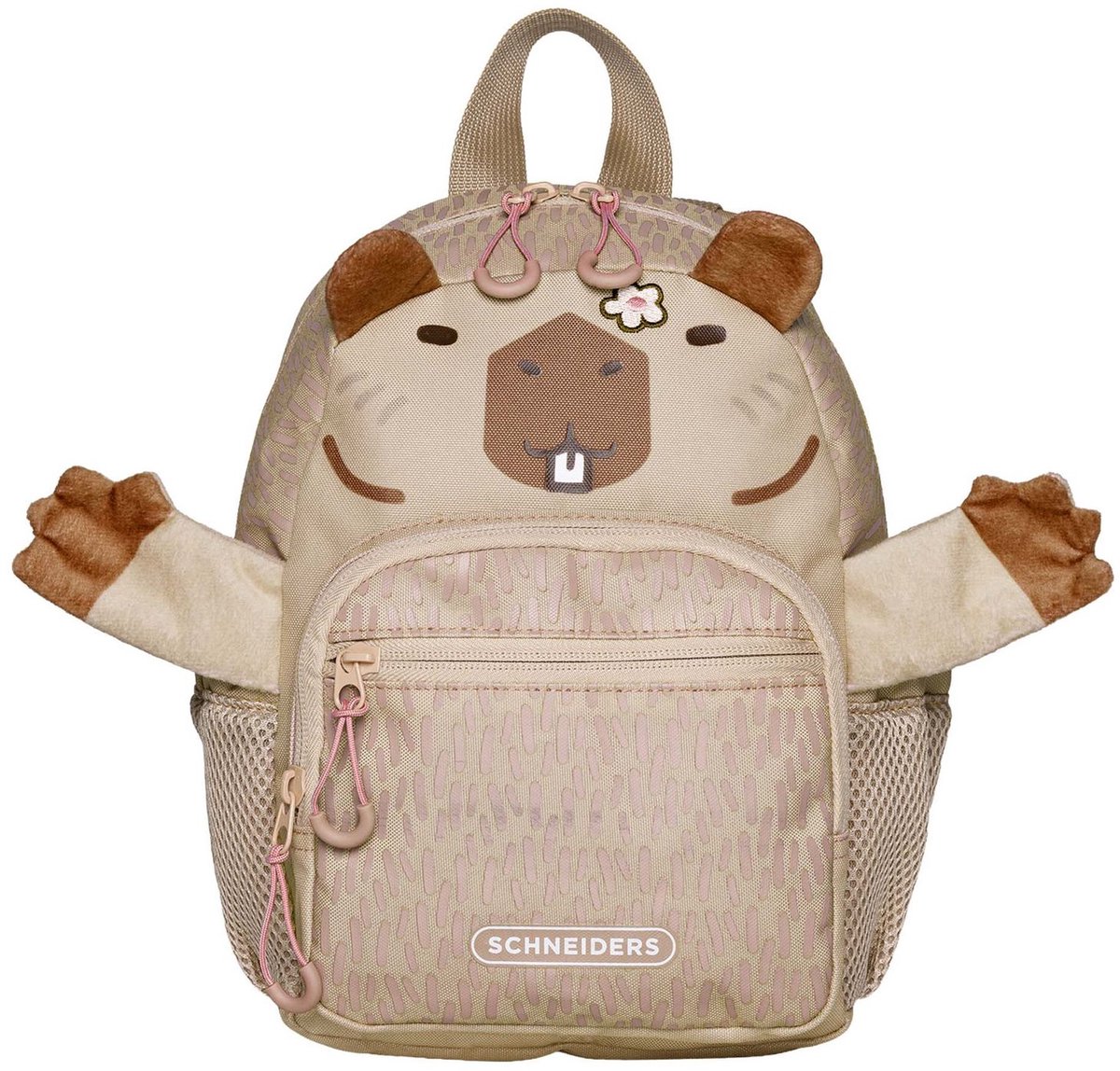 Schneiders vrijetijdsrugzak rugzak Mini Backpack 6L Caro Capybara Lichtbruin