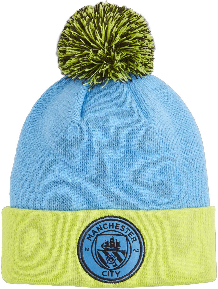 Manchester City muts pompon Puma Kids Blauw