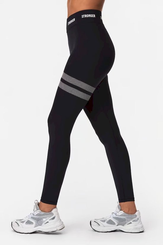 STRONGER - hero leggings - Lange trainingslegging dames - Zwart van Merkloos — afbeelding 4