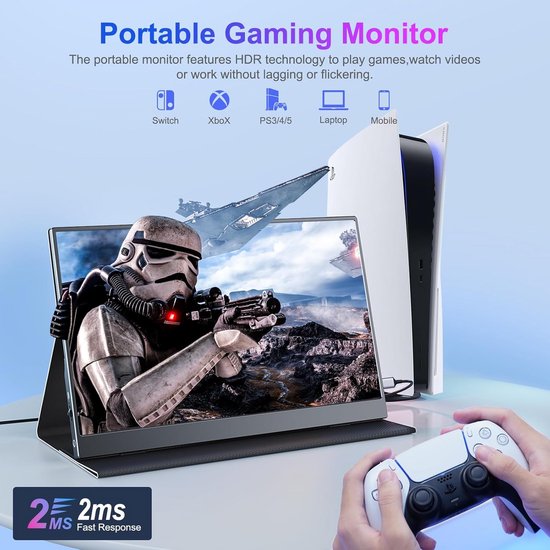 Portable Monitor - Draagbare Scherm - ( Amount inch ) - Display — afbeelding 3