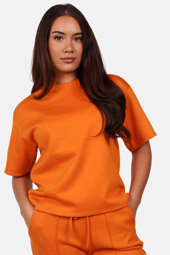Getdrezzed Top - Maat: M - Shirt met relaxte pasvorm oranje - Koningsdag