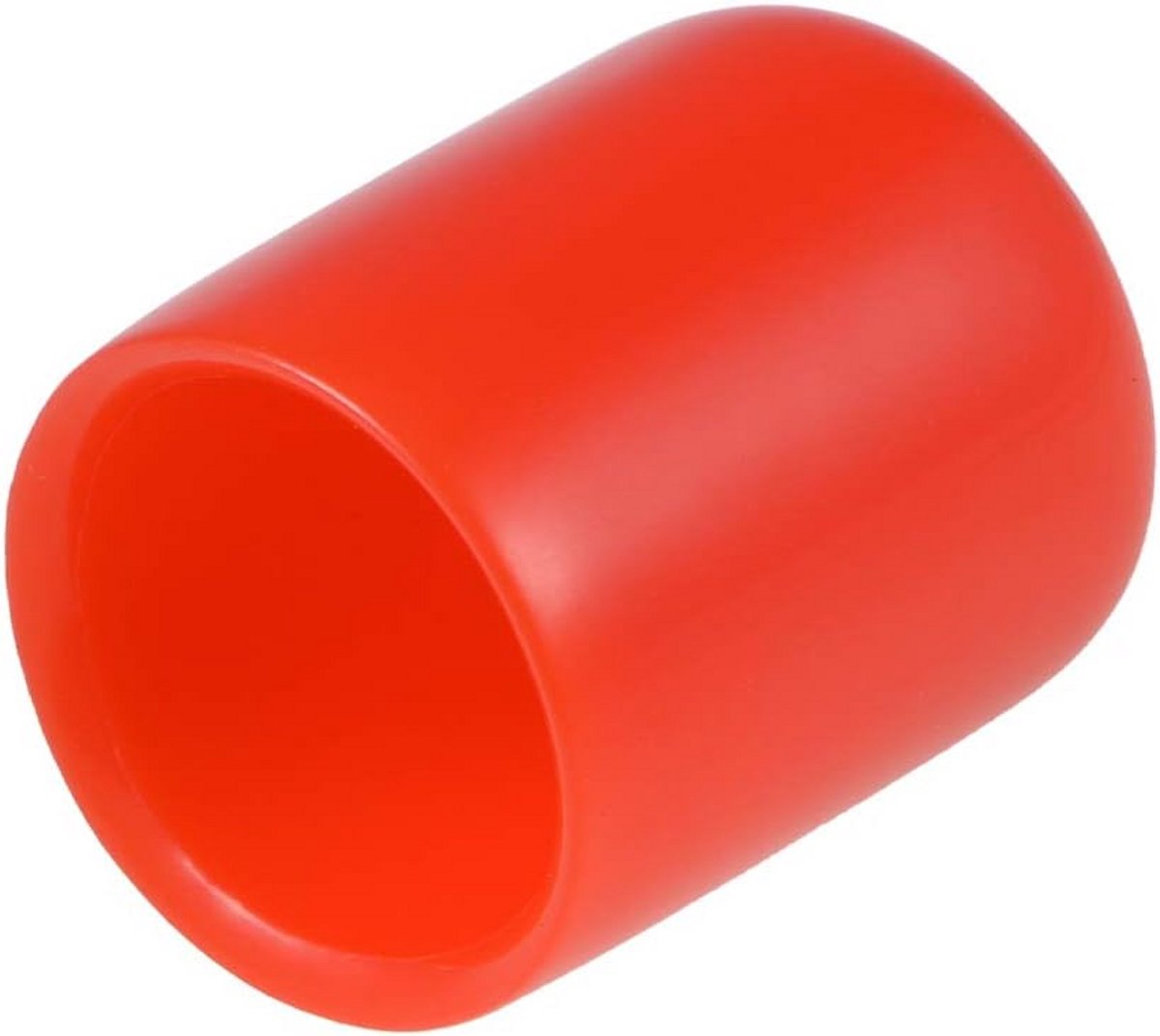 20 Stuks Ronde Rubber Doppen 13mm voor Meubelpoten en Schroefbescherming Rood
