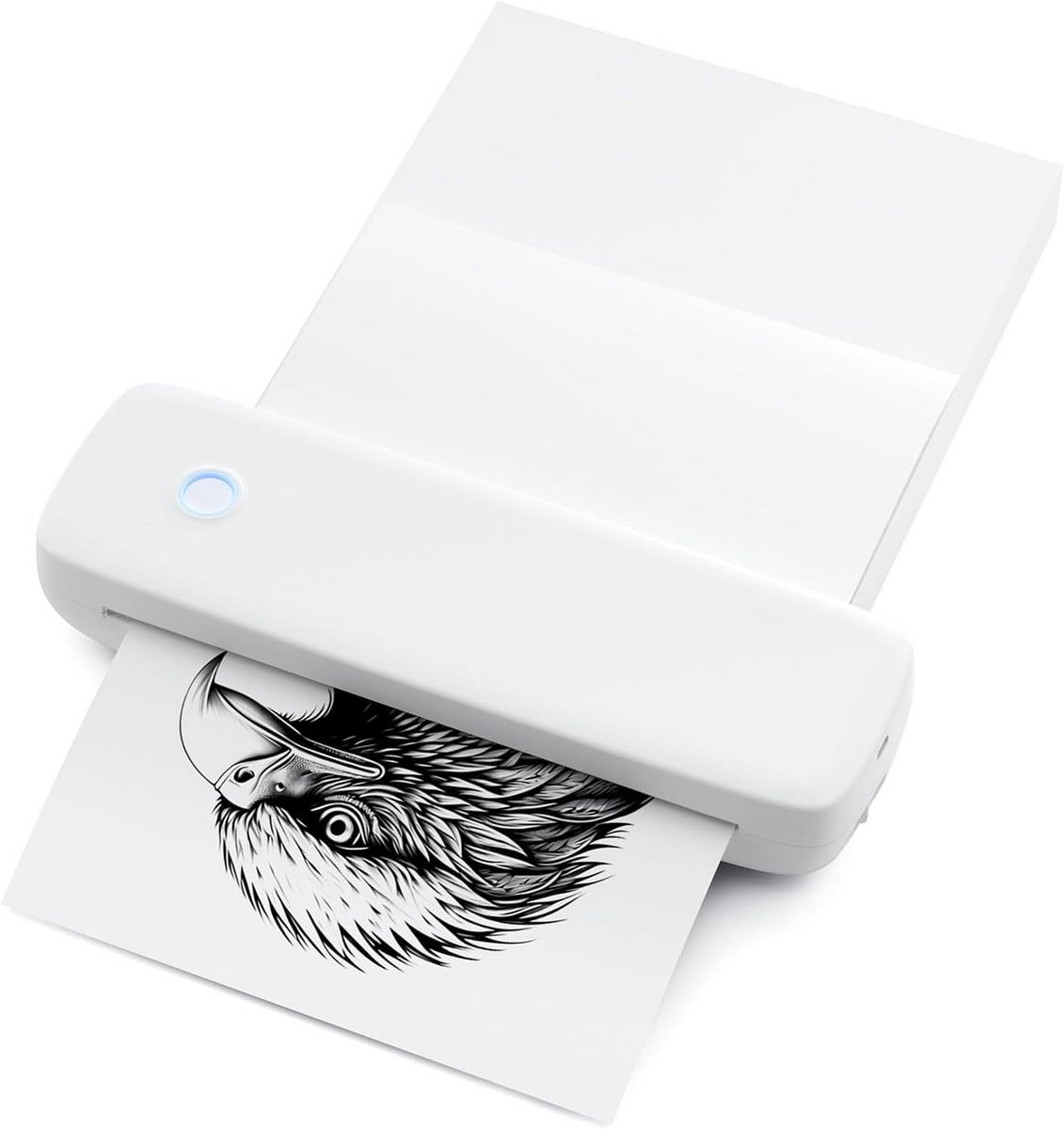 Draagbare A4 Draadloze Thermische Printer voor Kantoor en School