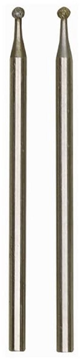 Diamantslijpstift Bal 1,8 mm - 2 Stuks - Groen