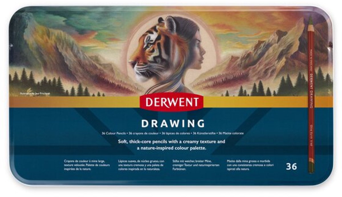 Derwent Set Luxe Potloden 36 Stuk