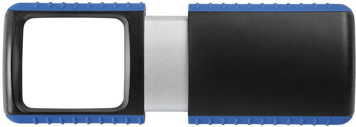Rechthoekig Vergrootglas met LED Verlichting - 3x Vergroting - Ideaal voor Buiten en Hobby