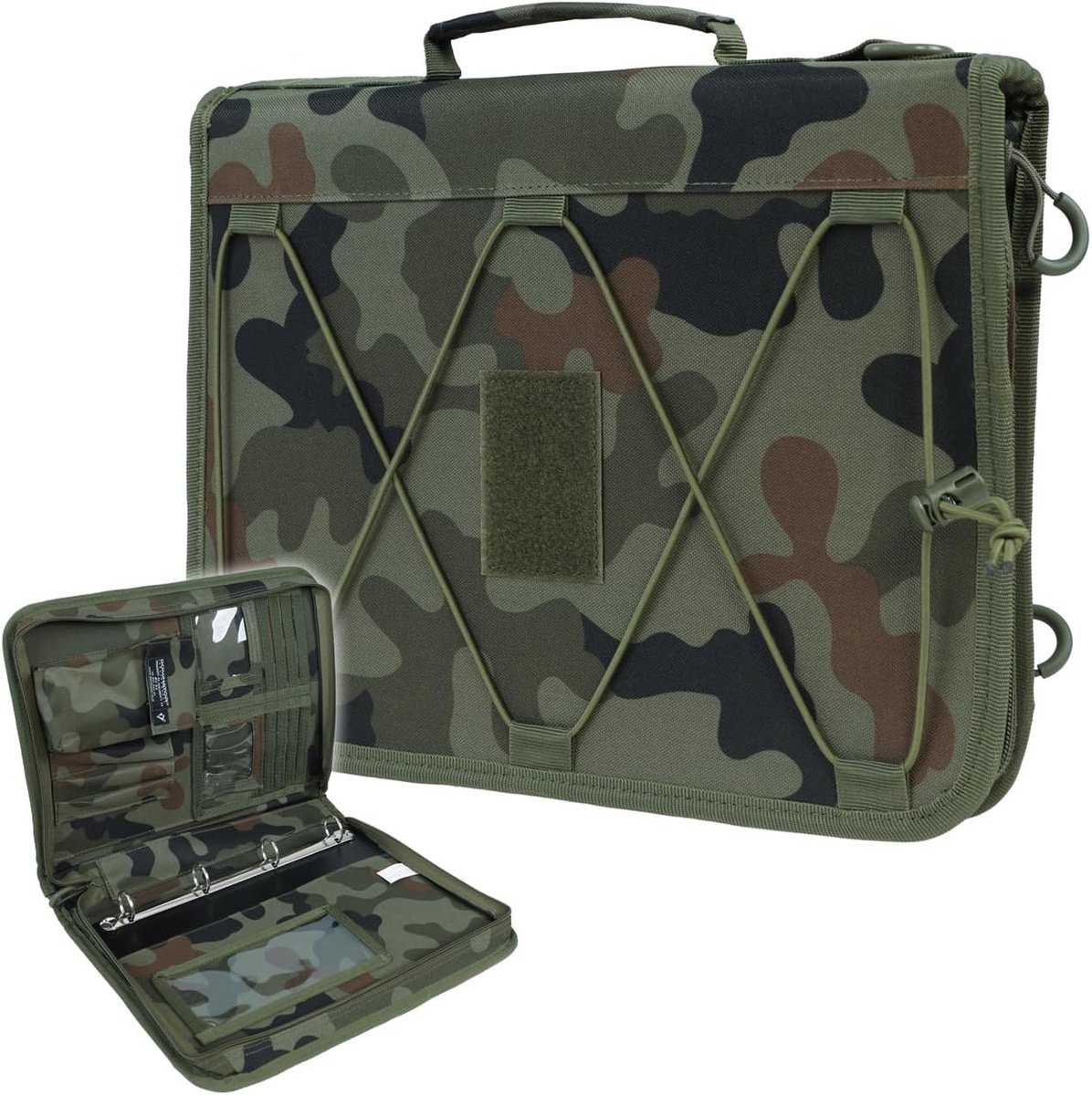 Militaire Documentenorganizer A4 Robuust Polyester Documentenmap Tactisch