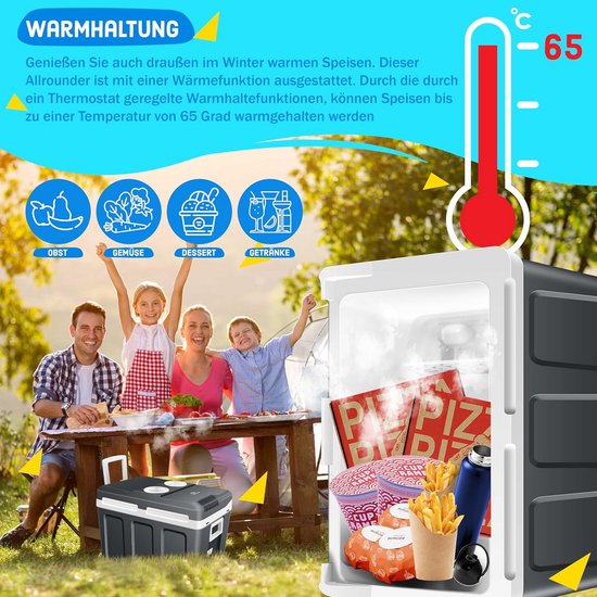 Koelbox Elektrisch 12v 230 Volt - Cooler Auto en Camping - Frigobox - - Koelcontainer — afbeelding 3