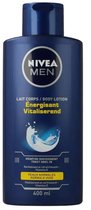 Nivea Men Energising Body Lotion 400ml voor normale huid, trekt snel in.