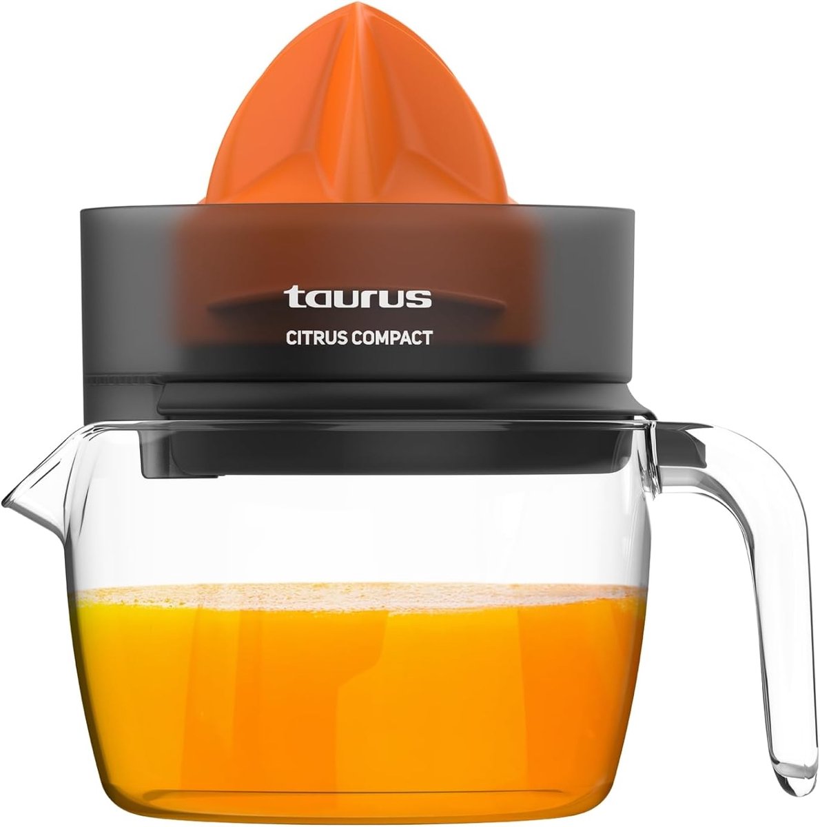 Compacte Elektrische Citruspers met Extra Grote Perskegel en Dubbele Rotatie - Vaatwasserbestendig en Ruimtebesparend