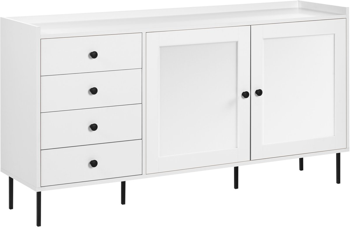 KENORA - Dressoir - Wit- Vezelplaat