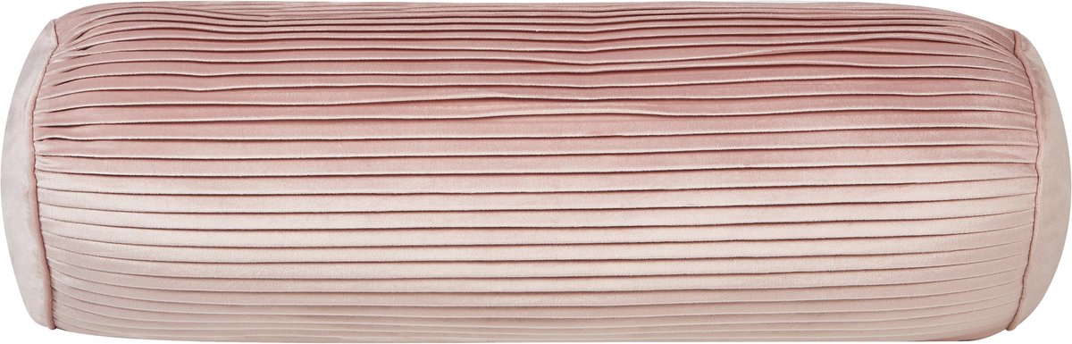 Beliani JONQUIL - Sierkussen - Roze - 22 x 60 cm - Fluweel