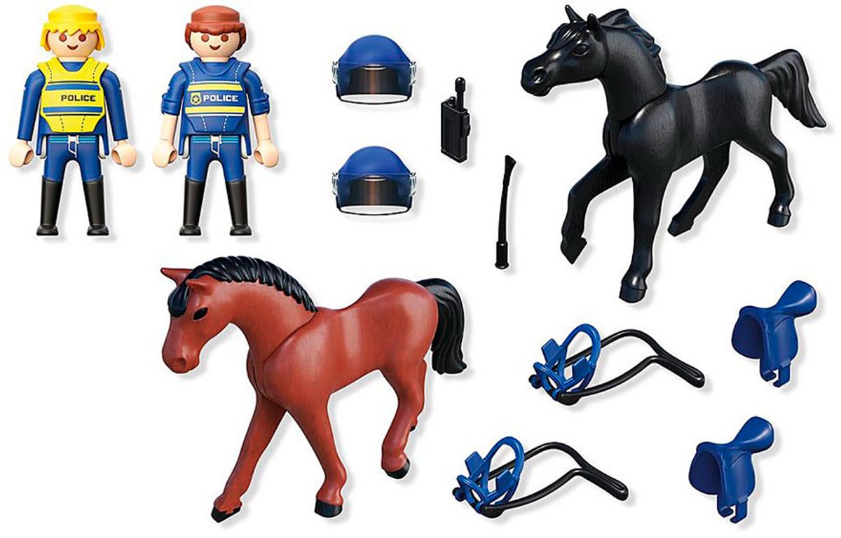PLAYMOBIL Action Heroes: Politie te paard - 71877 — afbeelding 8