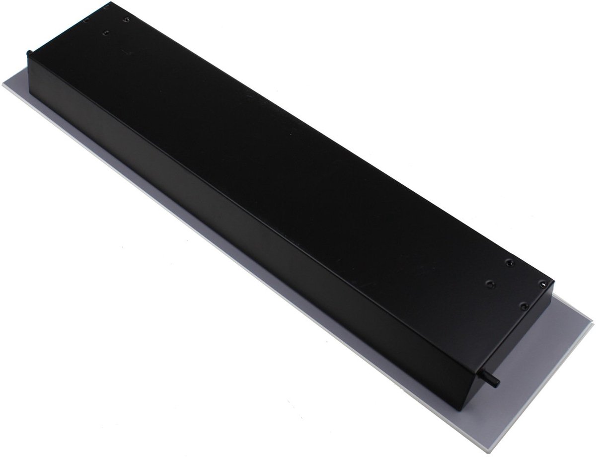 NOVY - MIDDENBAK MET GLAS WIT - 874100