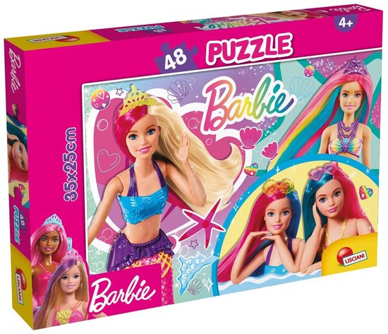 Lisciani - Puzzle - Barbie Feeling Magical - 48 pièces