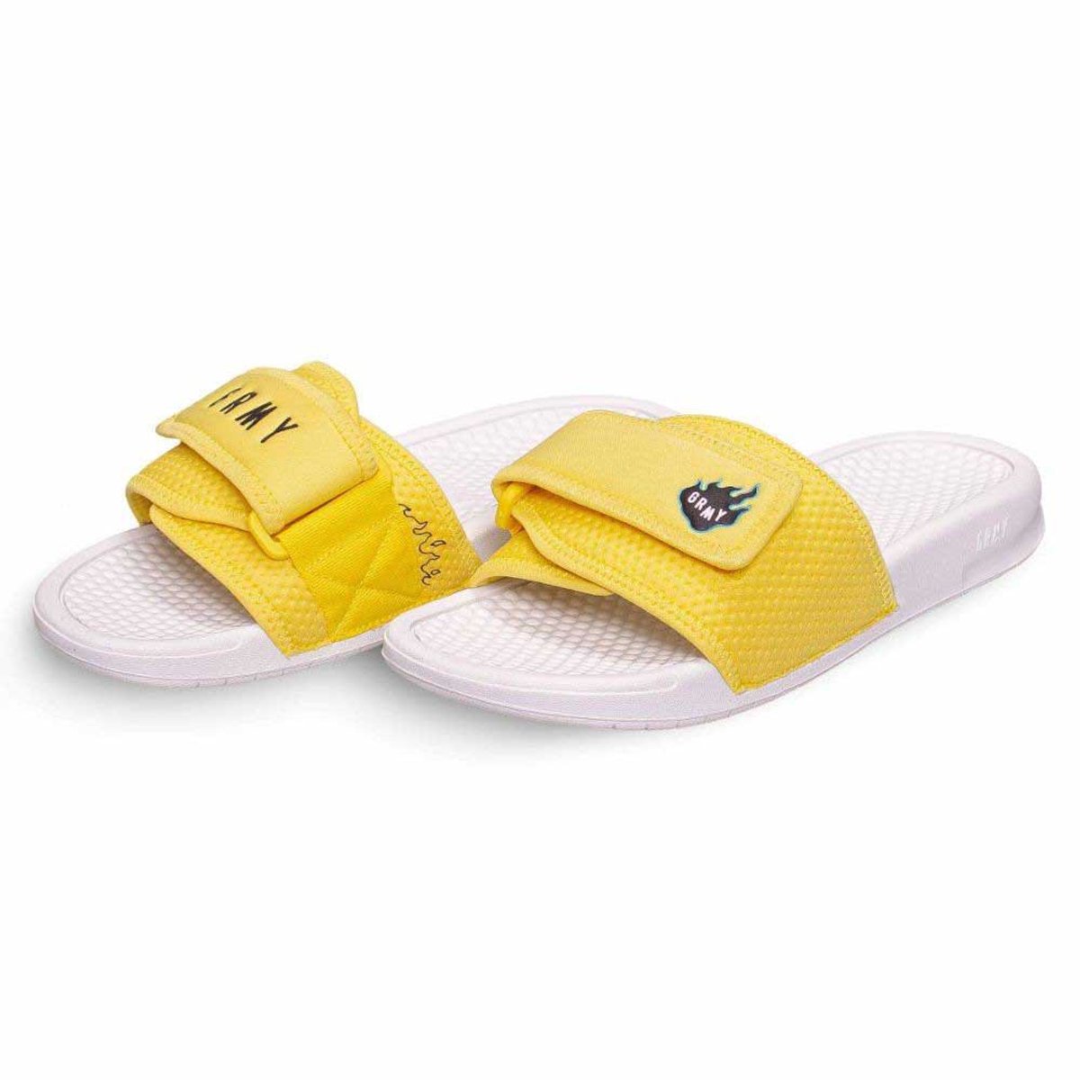Grimey Trespass Slippers Geel EU 42-43
