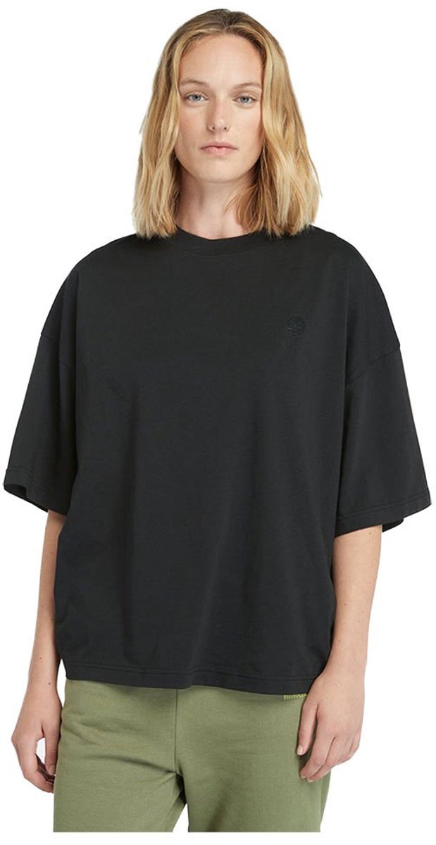 Timberland Dunstan Oversize T-shirt Met Korte Mouwen Zwart XL Vrouw