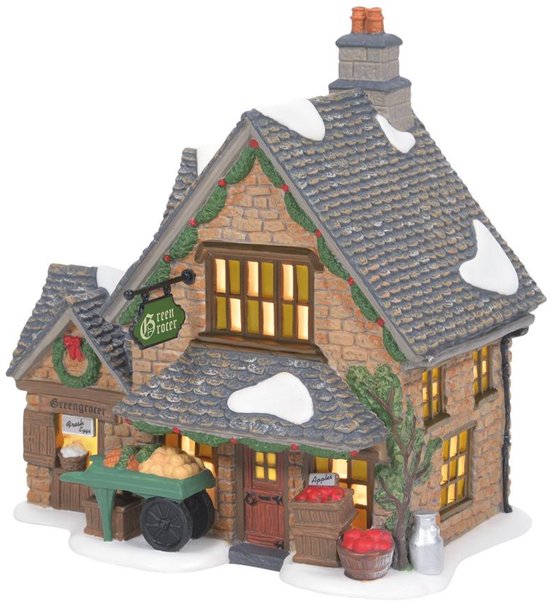Department 56 Cotswold Greengrocer Dickens Village
