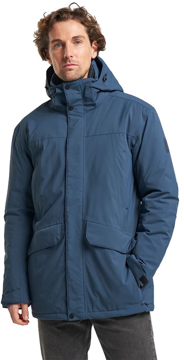 Tenson Chris Jacket Men – Wintersport Jassen Ski Jassen Marineblauw