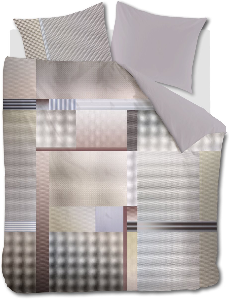 Kardol Ferruccio dekbedovertrek - Lits-Jumeaux XL - 260 x 200/220 cm - Naturel