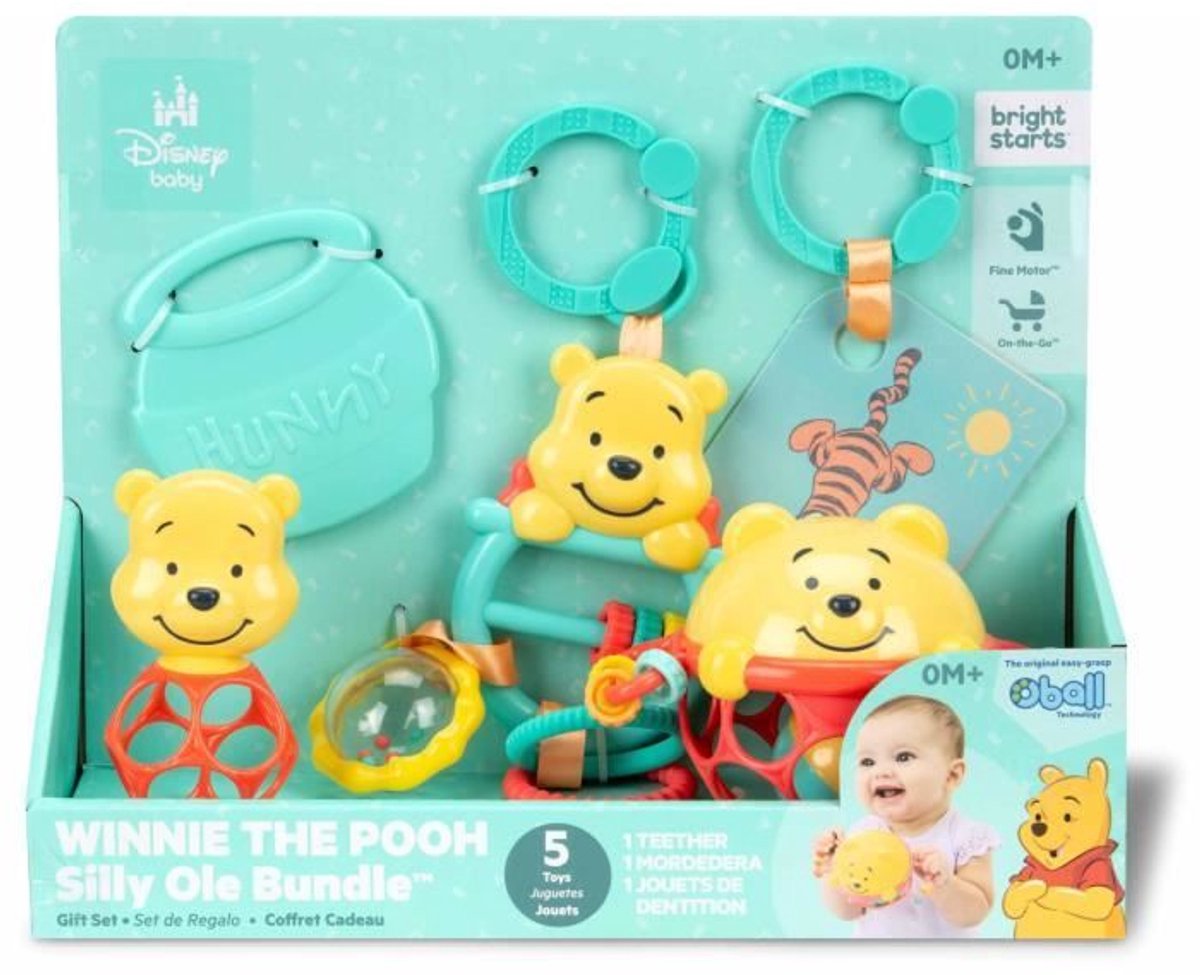 Cadeauset Winnie the Pooh - Oball - vanaf 0 maanden