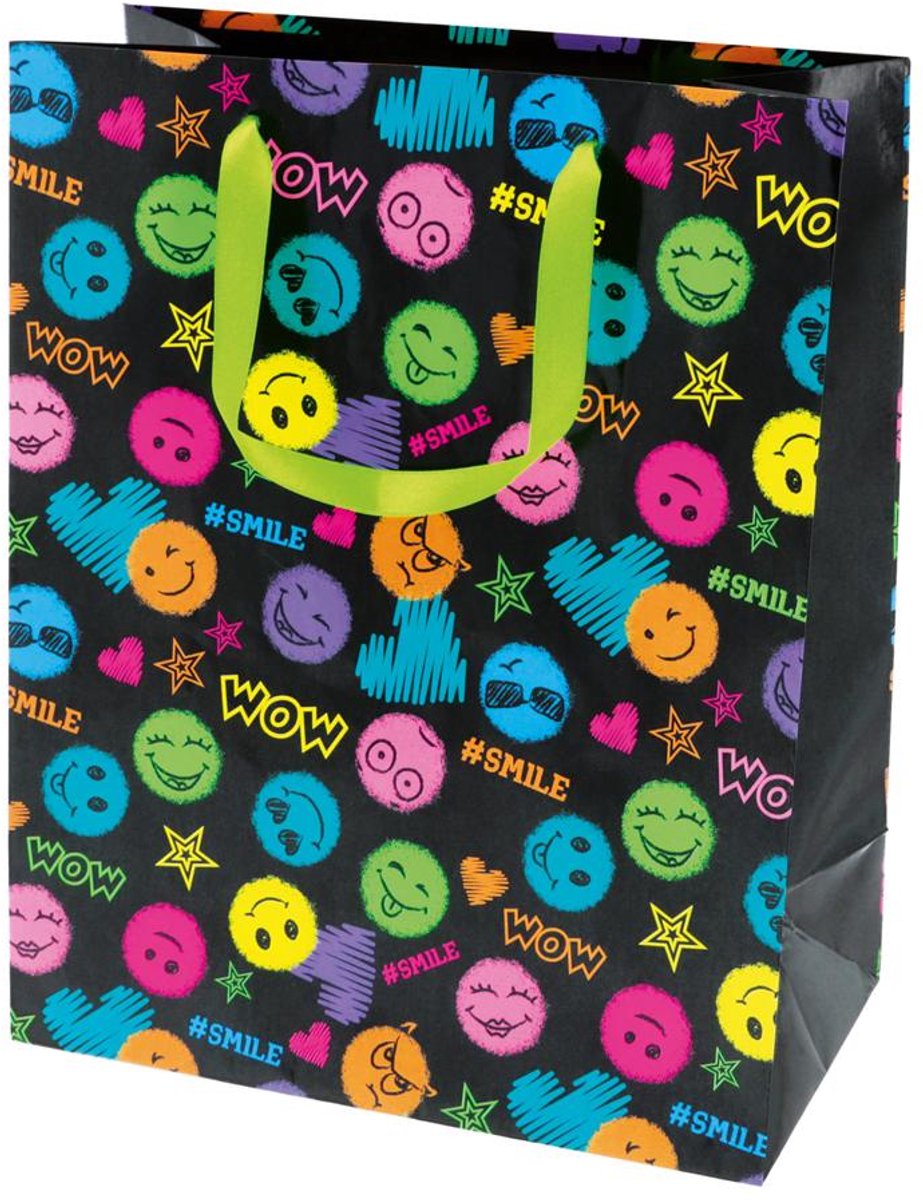 SUSY CARD cadeautas Smile black