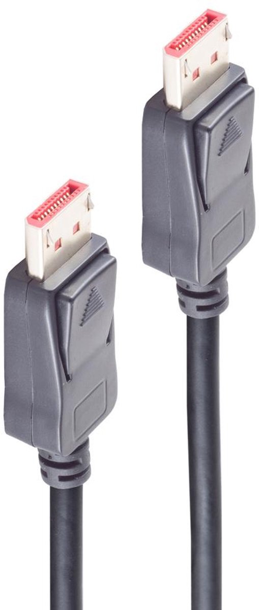 shiverpeaks Basic-S, 2 m, DisplayPort, DisplayPort, Mannelijk, Mannelijk, 7680 x 4320 Pixels