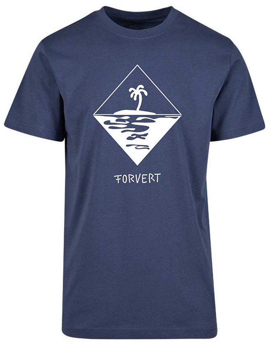 Forvert - MorroBay Heren Tshirt - S - Blauw