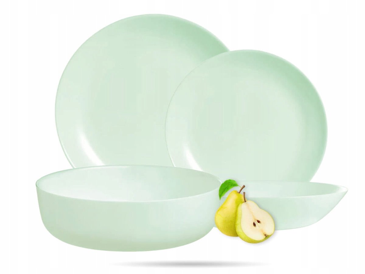 Luminarc Diwali Paradise Groen Servies 19-delig voor 6 personen