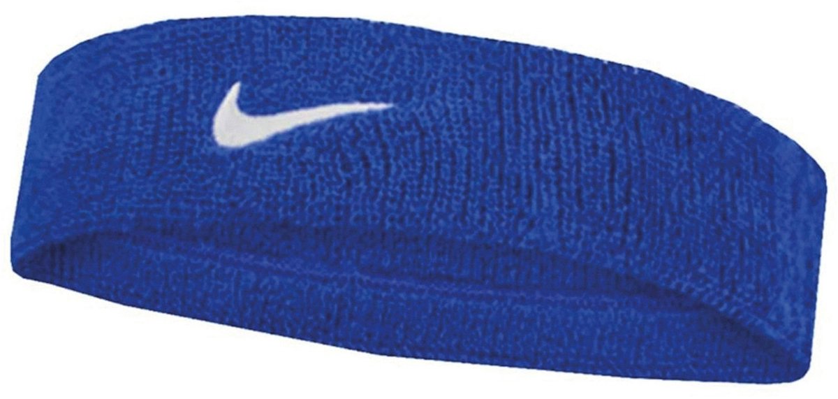 Nike Swoosh Classic Hoofdband Senior Blauw