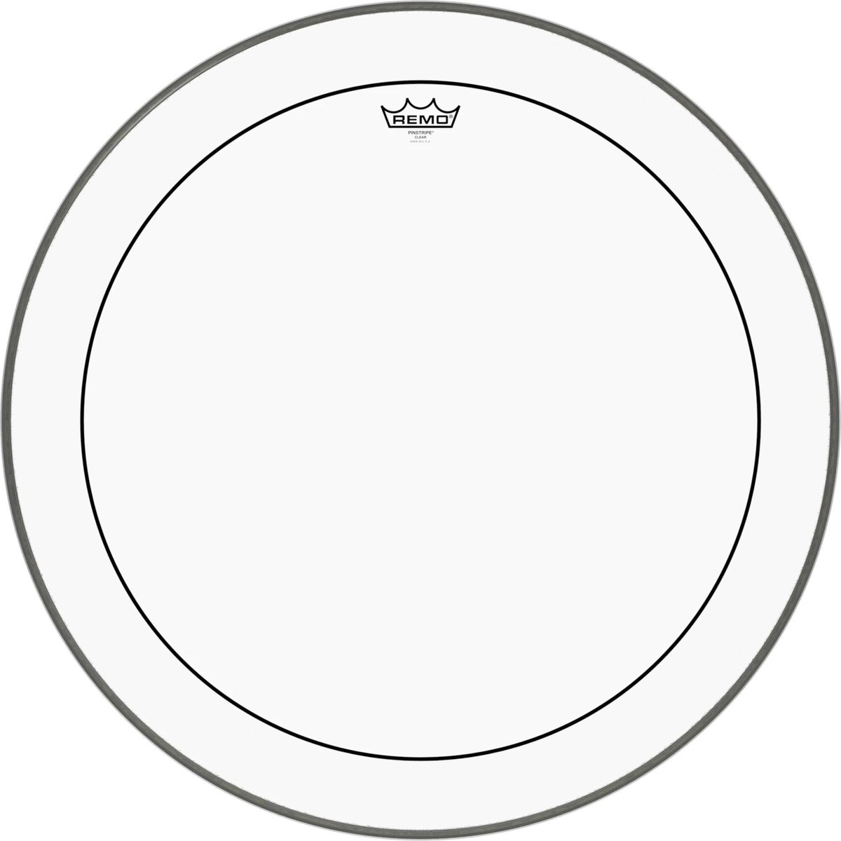Remo PS-1326-00 Pinstripe Clear 26 inch bassdrumvel