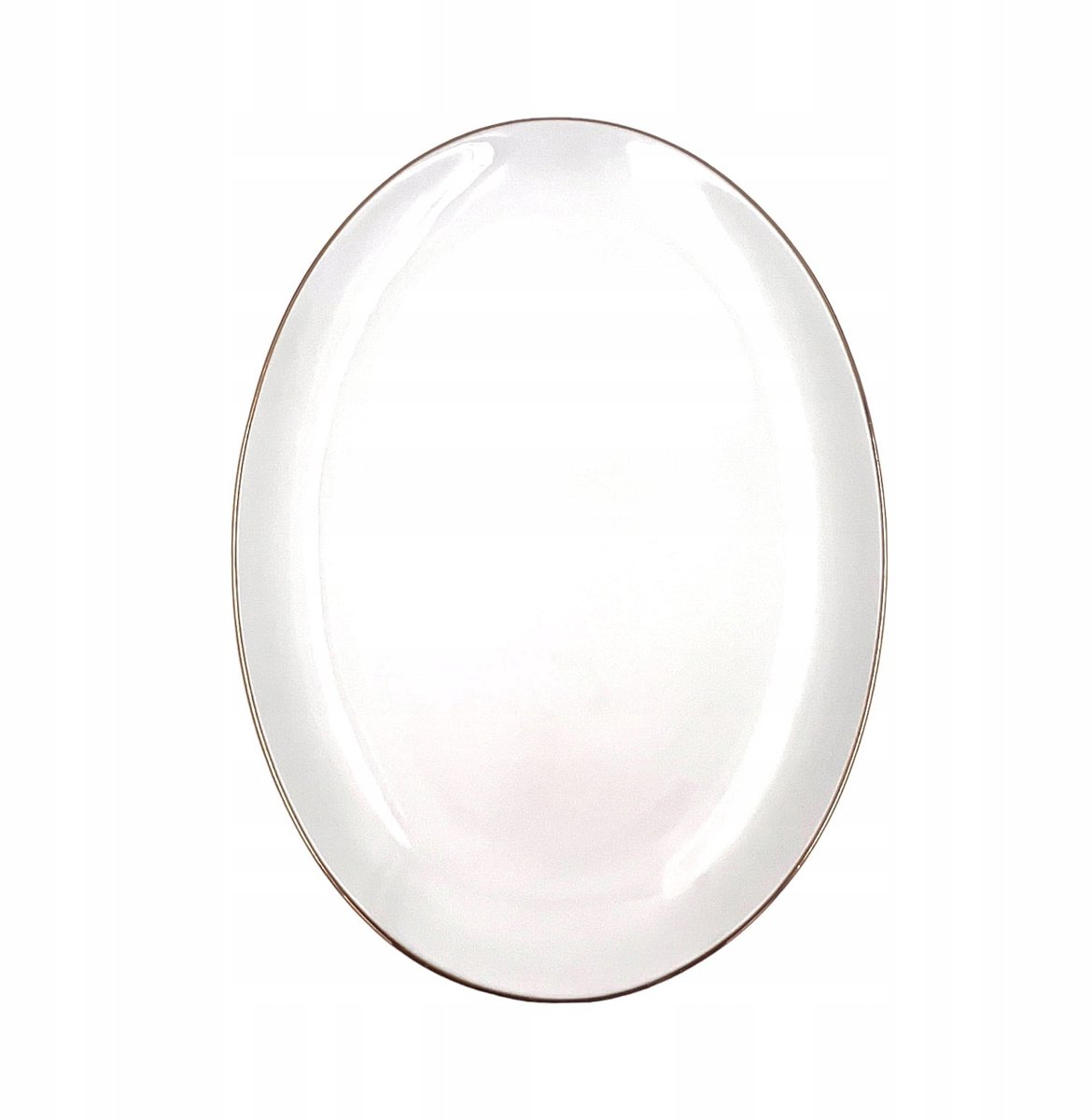 Bogucice Ovale Schaal 31 cm Basis Goud - Elegant Porselein