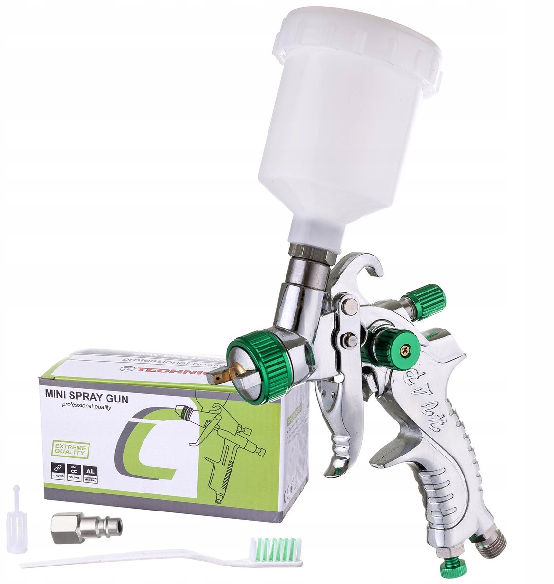 Mini Lakspuit HVLP 1.0mm TC Technic 125ml voor Spot Repair