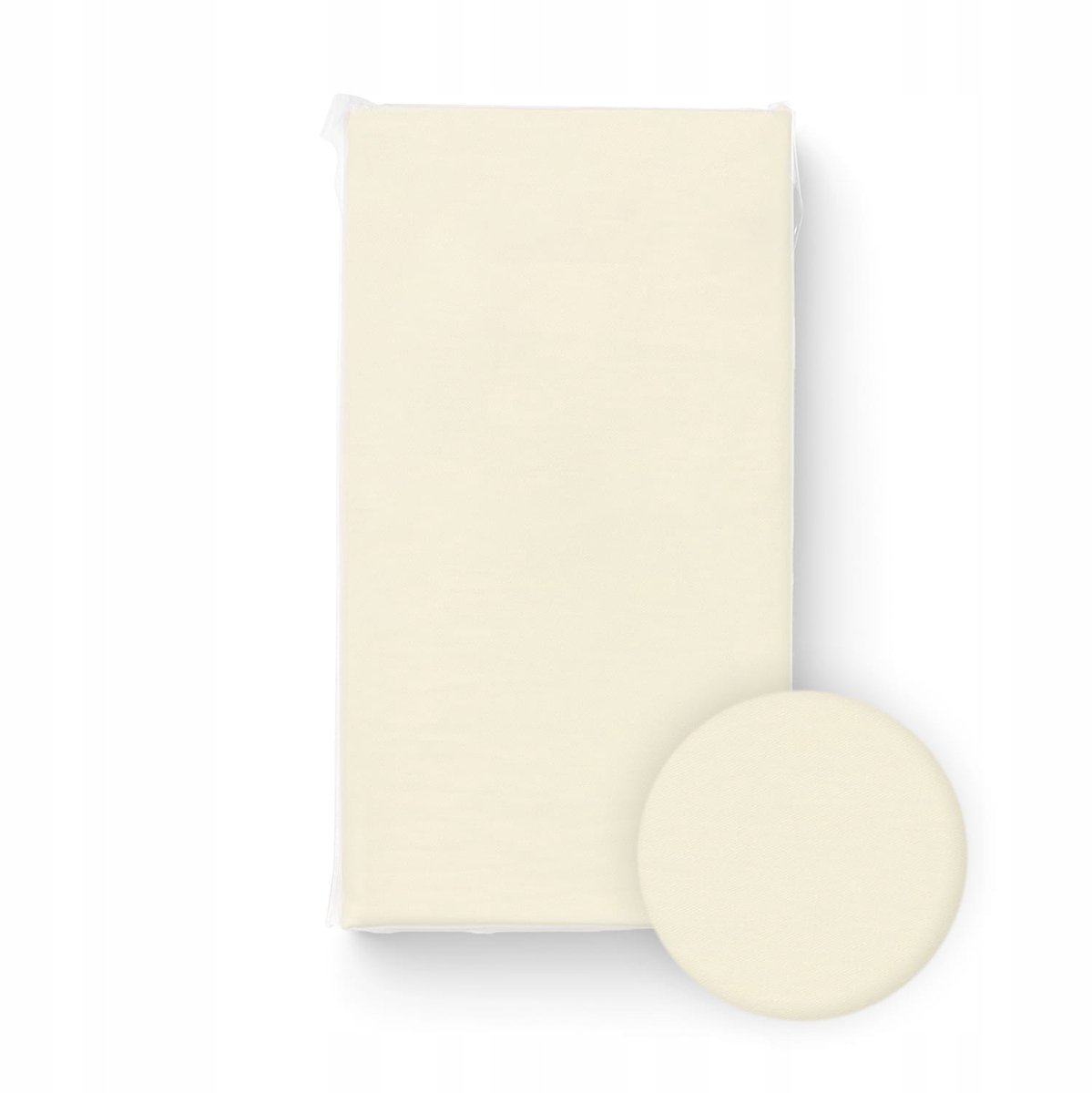 Jersey Hoeslaken Kinderbed 120x60 Cm Crème