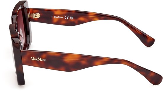 Maxmara MM0091 Dark havana 53/17/140 WOMAN Zonnebrillen van MaxMara — afbeelding 4