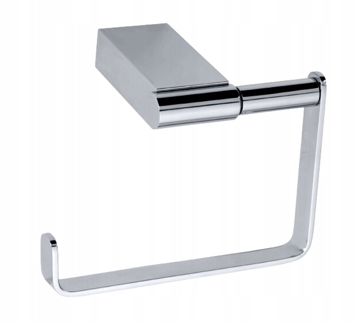 Bemeta Via wandgemonteerde toiletrolhouder - zilver metaal