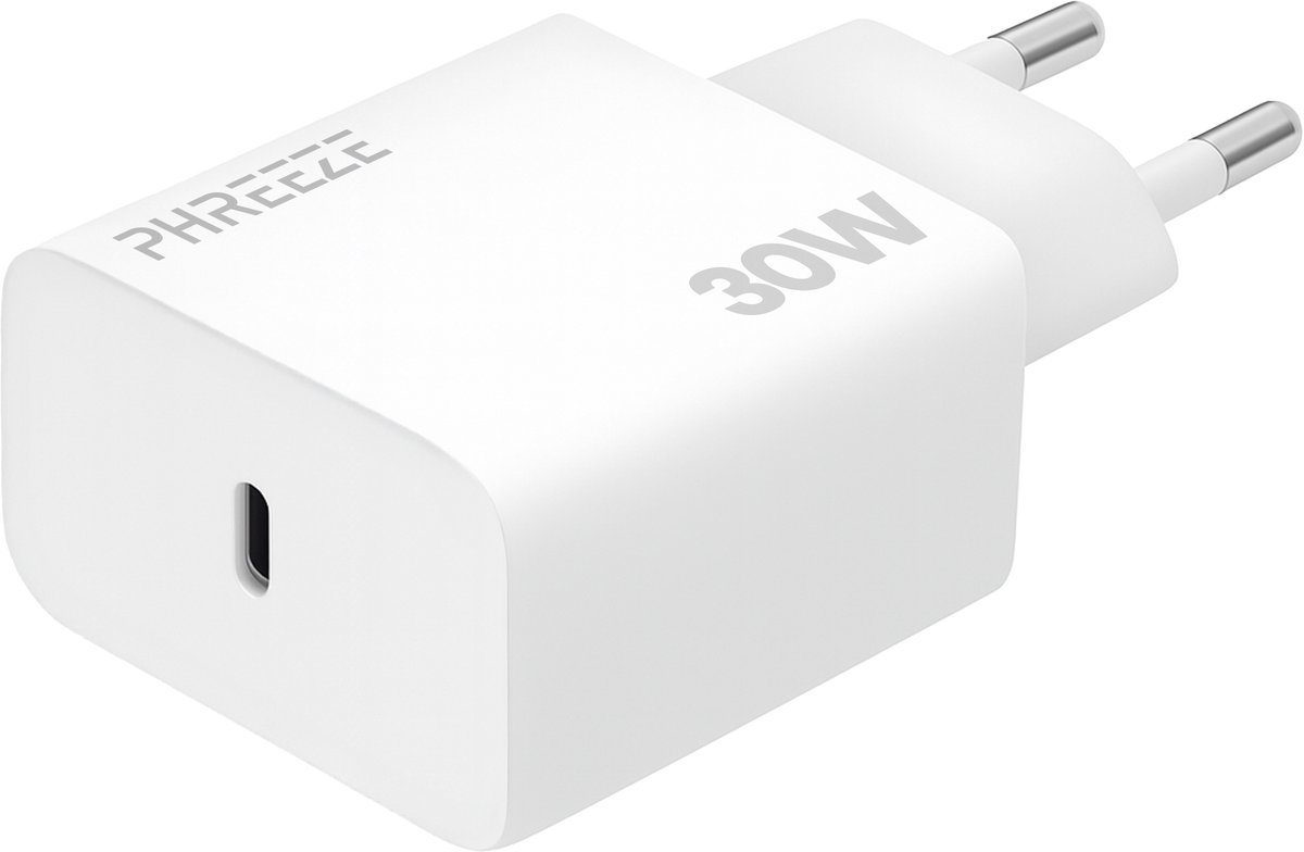 Usb C adapter - 30w GaN charger - Snellader - Oplader - Phreeze origineel