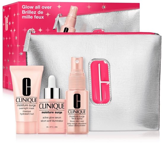 Clinique Glow All Over | 30 ml + 30 ml + 30 ml + Tasje | Set 3 st