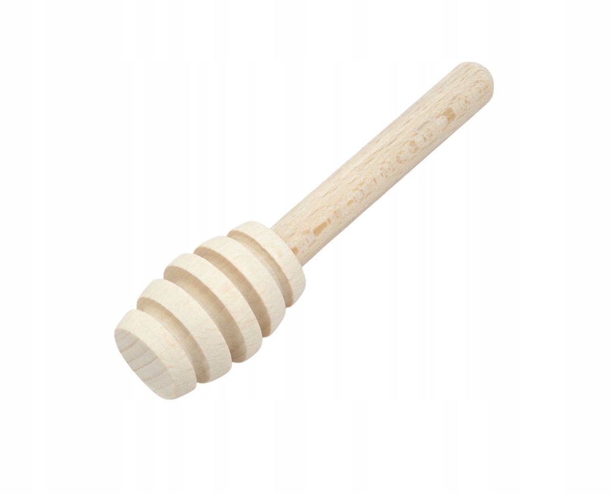 Houten Honinglepel Miodownik 10cm - Natuurlijk Hout