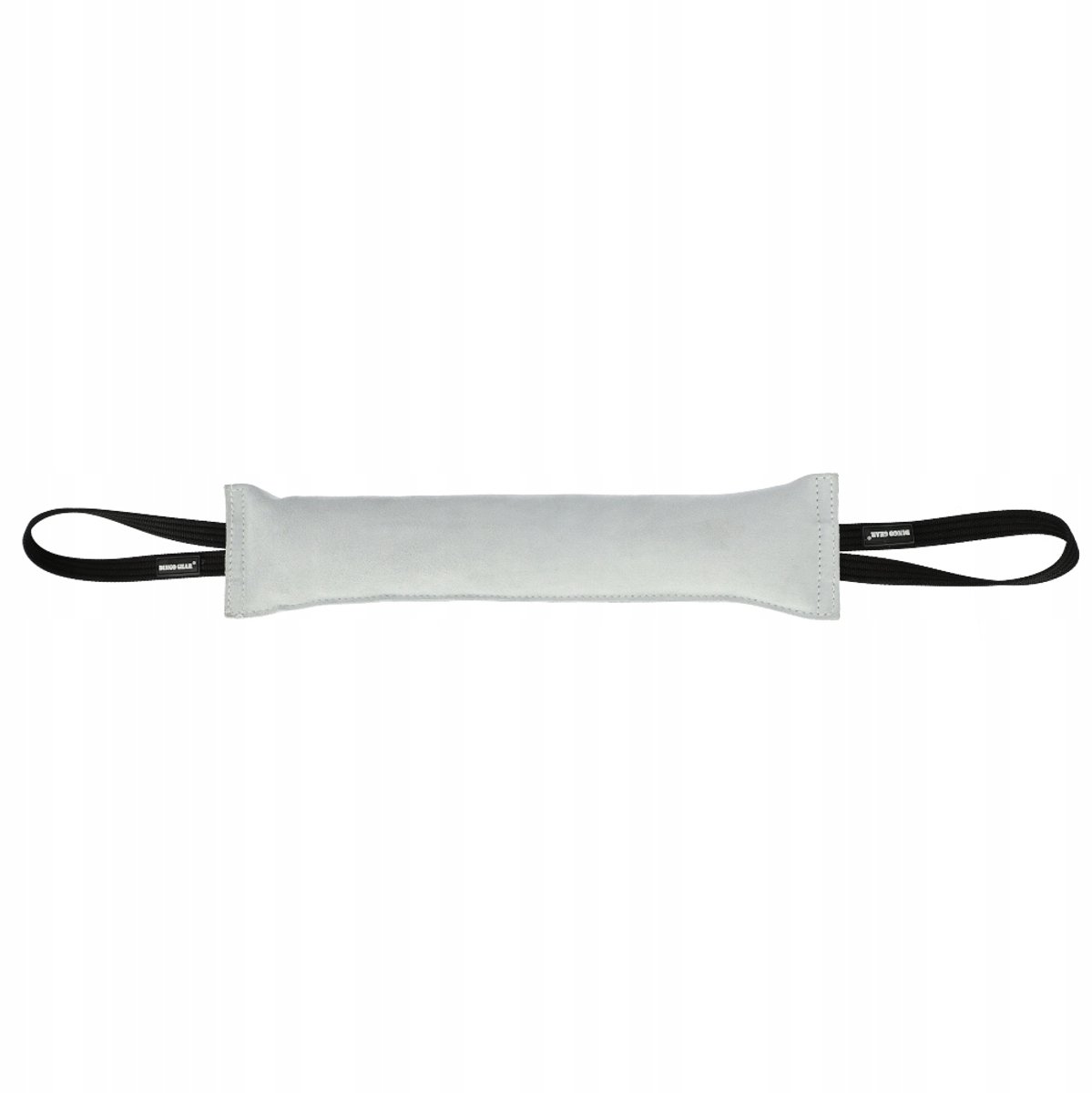 Dingo Gear Leren hondenspeelgoed met 2 handwaters, 8x50cm