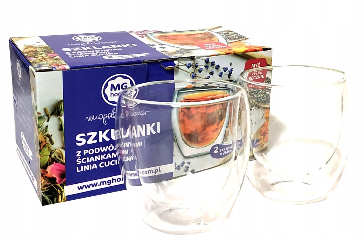 Cucina Thermische Glazen 250ml - Dubbelwandig (2 stuks)
