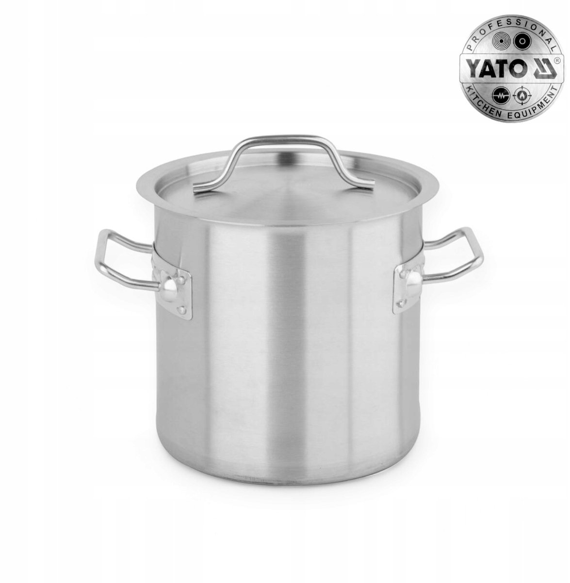 Yato Hoge RVS Pan met Deksel - 6L, 20x20cm