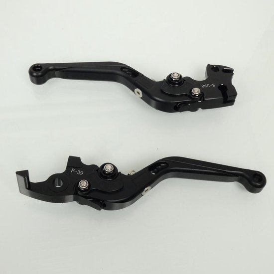 Fullibars Kit Leviers Embrayage Et Frein CNC Pour Duke 390/200/125 & RC 125/200/390 2013-2020 – Noir