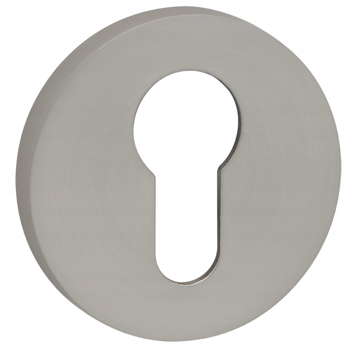 Kuchinox Rozet LO4 SLIM 6mm Rond Mat Satin voor Cilinder