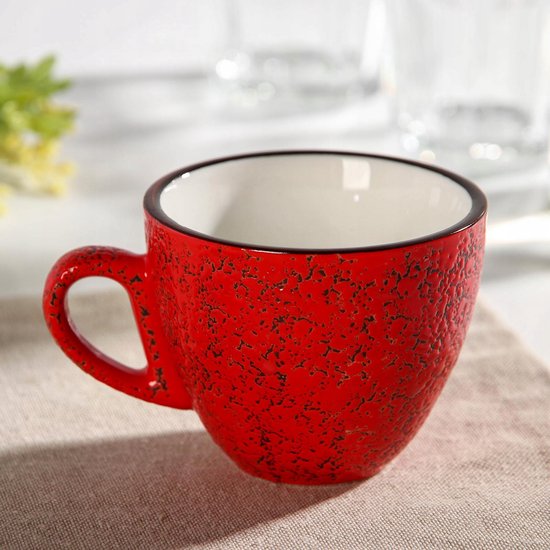 Fine Porcelain Tea Cup 6 Oz | 180 Ml WL-993004/A