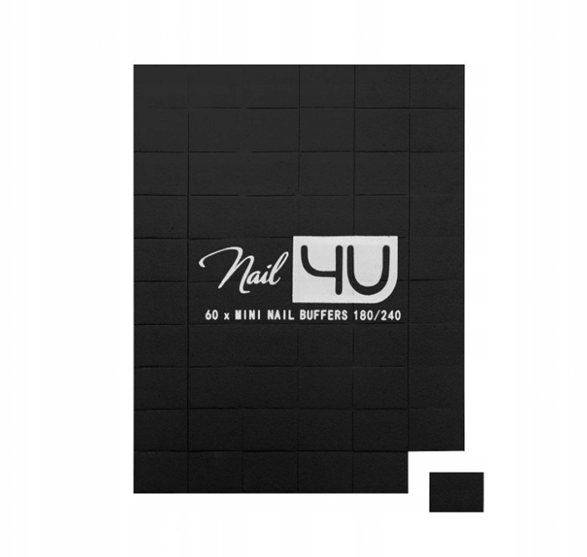 NAIL4U Mini Polijstblok Nagels Korrel 180/240 - 60 Stuks