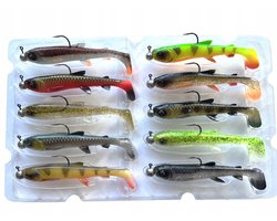 Savage Gear 3D Whitefish Shad 12cm - Set Kunstazen voor Snoek